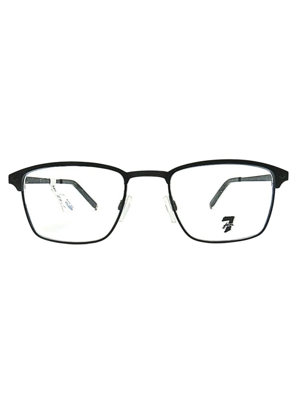 Seven For All Man Kind 7VZUMFBLK0050 Rectangle Eyeglass Frames 50-20-140